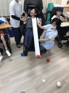 ボッチャ大会③