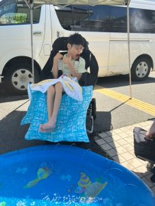 お水遊び②