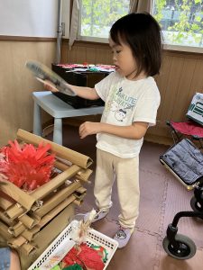 バーベキューごっこ①