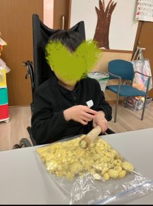 スイートポテトづくり④