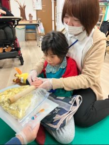 スイートポテトづくり③