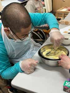 バレンタインお菓子作り②