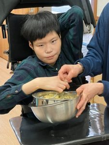 バレンタインお菓子作り③