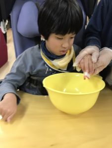 バレンタインお菓子作り④